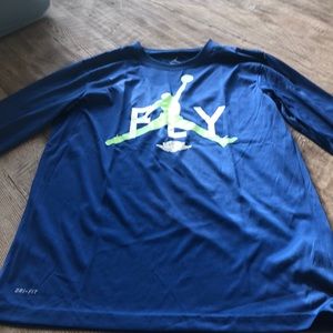 Jordan boys long sleeve Sri fit shirt